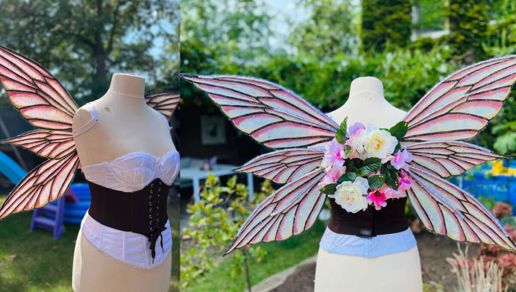 Cosplay Fairy Wings Tutorial Finished