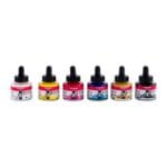 Amsterdam Acrylic Ink Basic Set colors for airbrush products