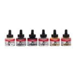 Amsterdam Acrylic Ink Set Metallics for airbrush products