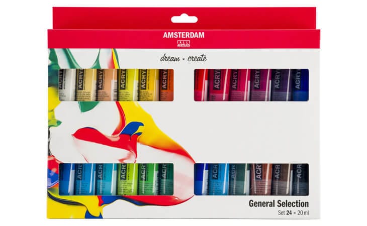 Amsterdam Acrylic Paint Sets