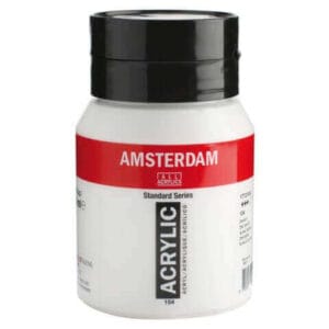Amsterdam Acrylic Paint - 104 Zinc White