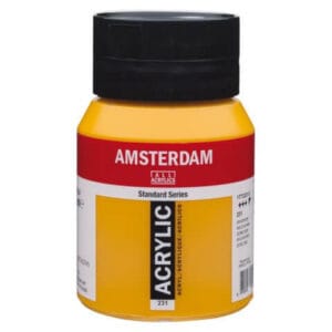 Amsterdam Acrylic Paint - 231 Gold Ochre