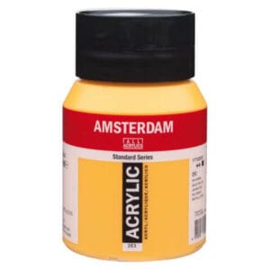 Amsterdam Acrylic Paint - 253 Gold Yellow