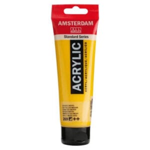 Amsterdam Acrylic Paint - 269 Azo Yellow Medium