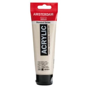 Amsterdam Acrylic Paint - 290 Titanium Buff Dark