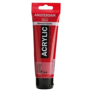Amsterdam Acrylic Paint - 318 Carmine