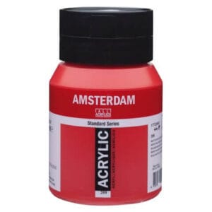 Amsterdam Acrylic Paint - 399 Naphthol Red Dark