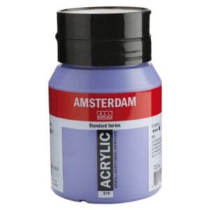 Amsterdam Acrylic Paint - 519 Ultramarine Violet Light