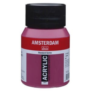 Amsterdam Acrylic Paint - 567 Permanent Red Violet
