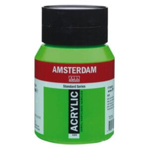 Amsterdam Acrylic Paint - 605 Brilliant Green