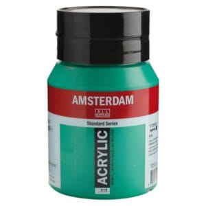 Amsterdam Acrylic Paint - 615 Emerald Green
