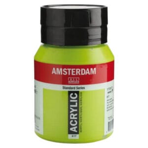 Amsterdam Acrylic Paint - 617 Yellowish Green