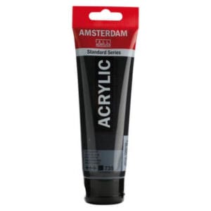 Amsterdam Acrylic Paint - 735 Oxide Black