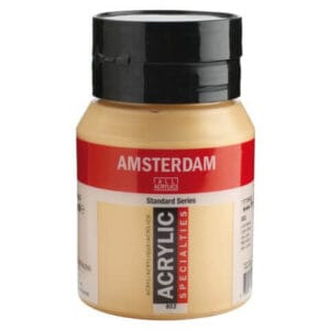 Amsterdam Acrylic Paint - 802 Light Gold (specialties)