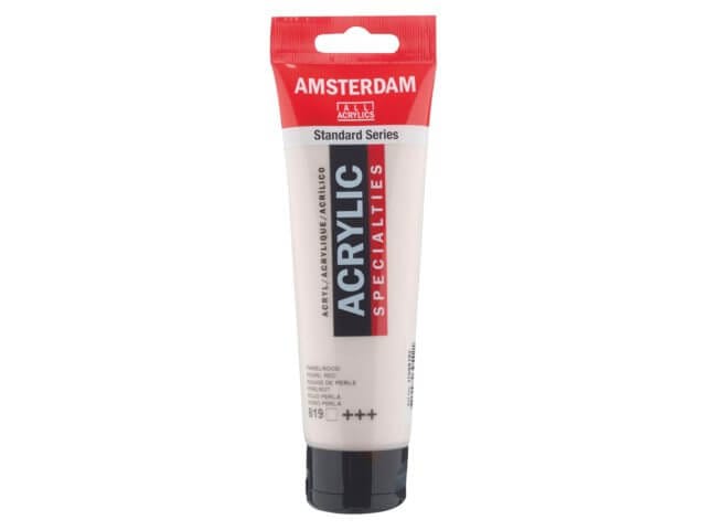 Amsterdam Acrylic Paint - 819 Pearl Red (specialties)