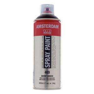 Amsterdam Acrylic Spray Paint - 409 Burnt Umber (400ml)