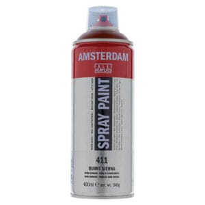 Amsterdam Acrylic Spray Paint - 411 Burnt Sienna (400ml)