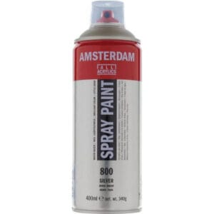 Amsterdam Acrylic Spray Paint - 800 Silver (400ml)