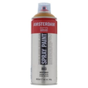 Amsterdam Acrylic Spray Paint - 803 Deep Gold (400ml)