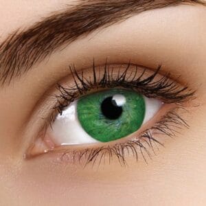 ColorVue Basic Green 14mm Fashion Colored Contact Lenses (3 months)