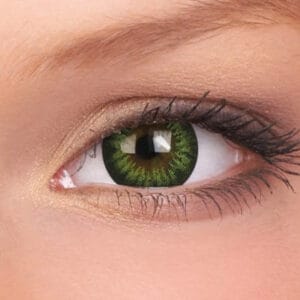 ColorVue BigEyes Party Green 15mm Colored Contact Lenses (3 months)