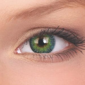 ColourVue Fusion Yellow Blue 14mm Colored Contact Lenses (3 months)