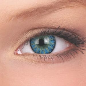 ColorVue Glamour Aqua 14mm Colored Contact Lenses (3 months)