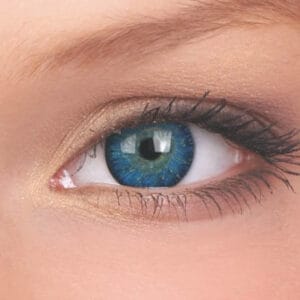 ColourVue Glamour Blue 14mm Fashion Colored Contact Lenses (3 months)