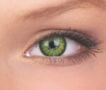 ColourVue Glamour Green 14mm Fashion Colored Contact Lenses (3 months)