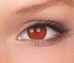 Red Screen 14mm Crazy Colored Contact Lenses (1 year)