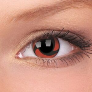 Mangekyu (Naruto) 14mm Crazy Colored Contact Lenses (1 year)