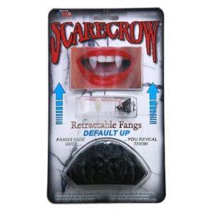 ScareCrow Vampire Fangs Retractable Vampire Fangs Default up Product info