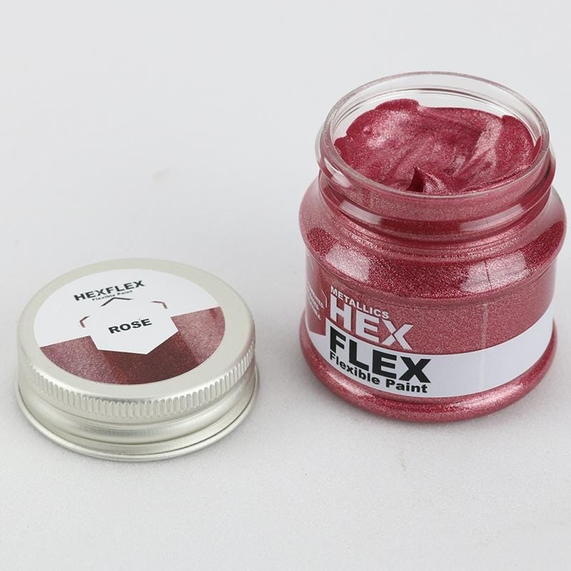 Poly Props HexFlex Metallic Paint - Rose
