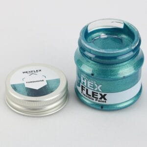 Poly Props HexFlex Metallic Paint - Turquoise
